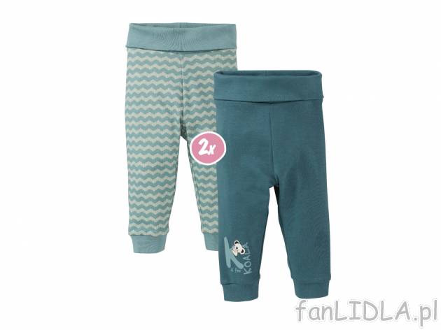 Joggery, 2 pary* Lupilu, cena 7,99 PLN 
*Artykuł dostępny wyłącznie w 2-paku. ...