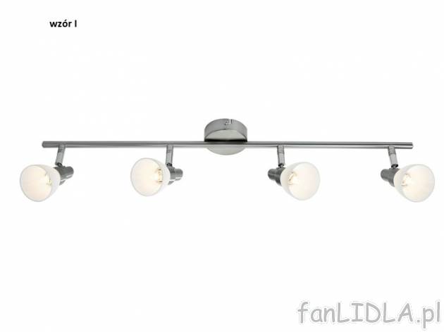 Halogenowa lampa sufitowa , cena 89,90 PLN za 1 szt. 
- oprawka G9, moc 28 W, strumień ...