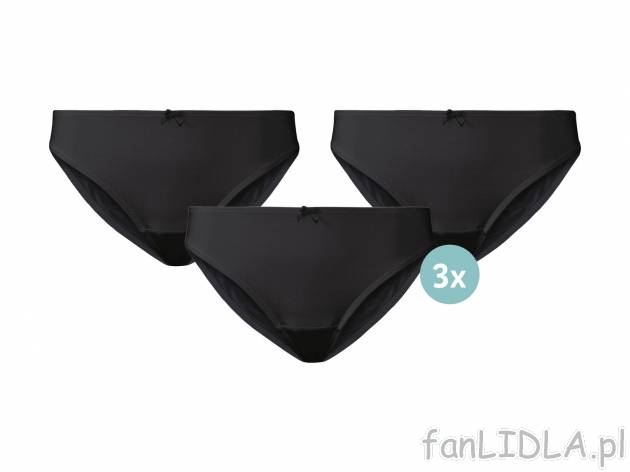 Majtki, 3 pary* Esmara Lingerie, cena 6,99 PLN 
* Artykuł dostępny wyłącznie ...
