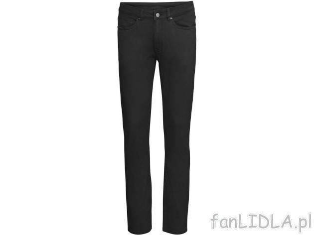 Spodnie chino Livergy, cena 39,99 PLN 
- 98% bawełny, 2% elastanu (LYCRA&reg;)
- ...