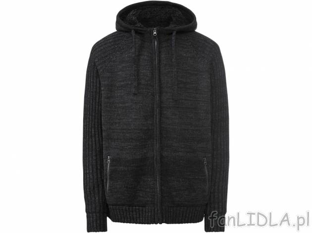 Ocieplany sweter z futerkiem Livergy, cena 74,90 PLN 
- rozmiary: M-XXL
Dostępne ...