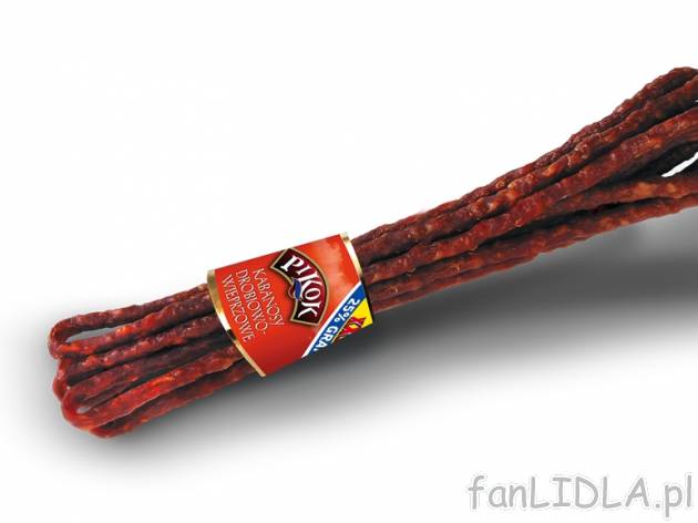 Pikok Kabanosy , cena 4,00 PLN za 150 g/1 opak., 100 g=3,33 PLN.
