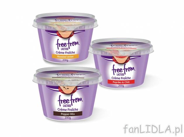 Milbona Śmietana Creme Fraiche , cena 3,00 PLN za 200 g/1 opak., 100 g=2,00 PLN.