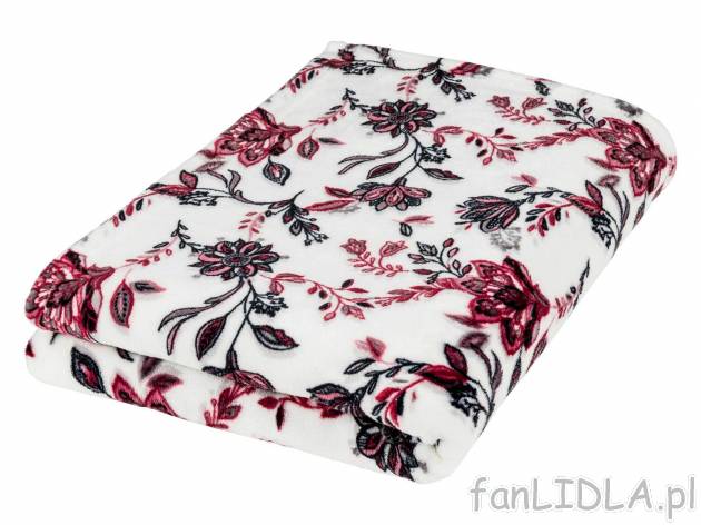 Koc z mikrowłókna 150 x 200 cm Meradiso, cena 29,99 PLN 
- przyjemnie miękki
- ...
