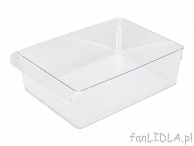 Organizer do lodówki Ernesto, cena 14,99 PLN 
- 1 x ok. 5 l
- 22 x 9 x 31 cm ...