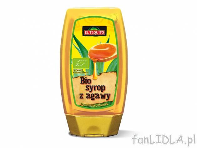 Meksykański syrop z agawy BIO , cena 7,00 PLN za 180 ml/1 opak., 100 ml=4,44 PLN. ...