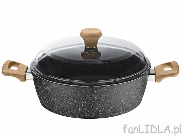 Patelnia do serwowania z odlewu aluminiowego Silverscrest Kitchen Tools, cena 89,90 ...