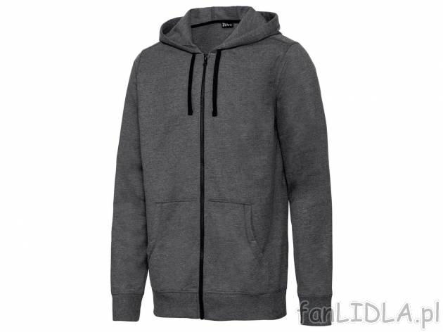 Bluza męska z bawełną Crivit, cena 39,99 PLN 
- rozmiary: M-XL
- z wygodnym kapturem
- ...