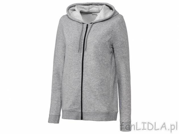 Bluza damska z bawełną Crivit, cena 34,99 PLN 
- rozmiary: S-L
- z wygodnym kapturem
- ...