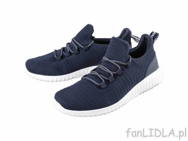 Buty sportowe męskie Crivit, cena 39,99 PLN 
- rozmiary: 41-46
- konstrukcja skarpetowa
- ...
