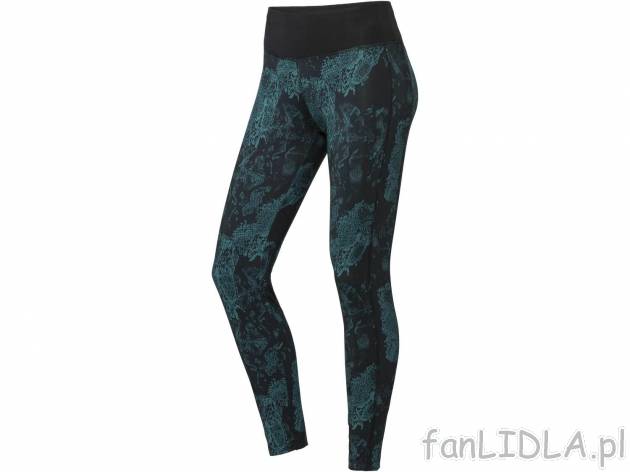 Legginsy sportowe damskie Crivit, cena 24,99 PLN 
- rozmiary: S-L
- szybkoschnący ...