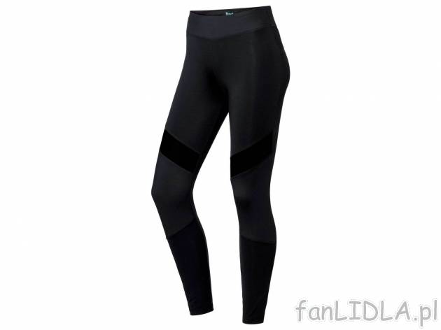Legginsy sportowe damskie Crivit, cena 24,99 PLN 
- rozmiary: S-L
- szybkoschnący ...
