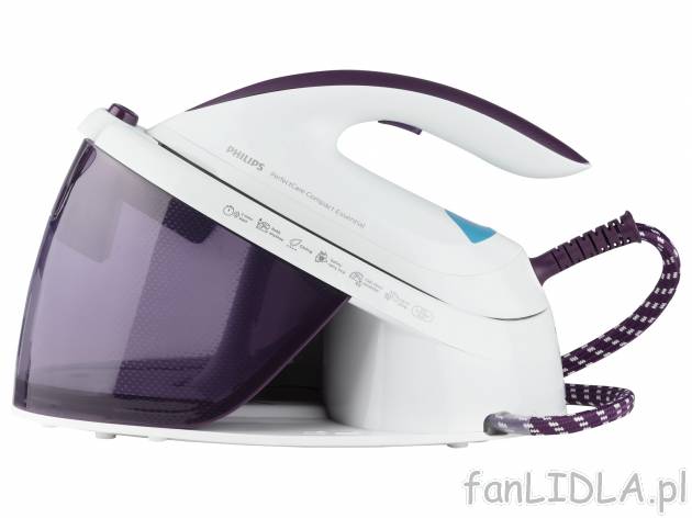 Żelazko z generatorem pary Philips perfectcare compact essential, cena 449,00 PLN ...