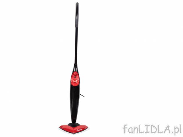 Mop parowy 1550 W Vileda, cena 199,00 PLN 
- w zestawie: 4 wkłady z mikrofibry
- ...