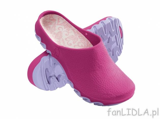 Chodaki ogrodowe Florabest, cena 19,99 PLN za 1 para 
- zachowujące kolory, wytrzymałe ...