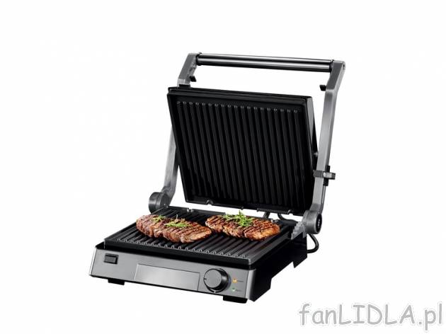 Grill kontaktowy 2000 W Silvercrest Kitchen Tools, cena 179,00 PLN za 1 szt. 
produkt ...