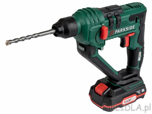 Akumulatorowa wiertarka udarowa 20 V* Parkside, cena 279,00 PLN 
*Produkt dostepny ...