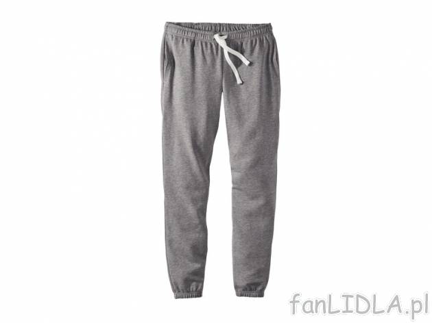 Męskie spodnie dresowe Livergy, cena 29,99 PLN za 1 para 
- rozmiary M-XL 
- 4 ...