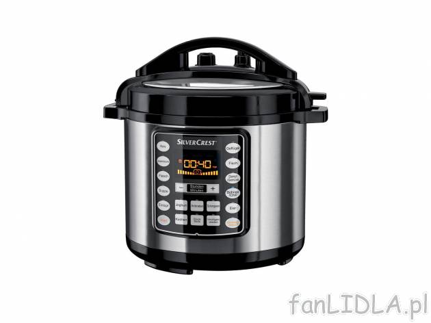 Wielofunkcyjny szybkowar 1000 W Silverscrest Kitchen Tools, cena 299,00 PLN 
- ...