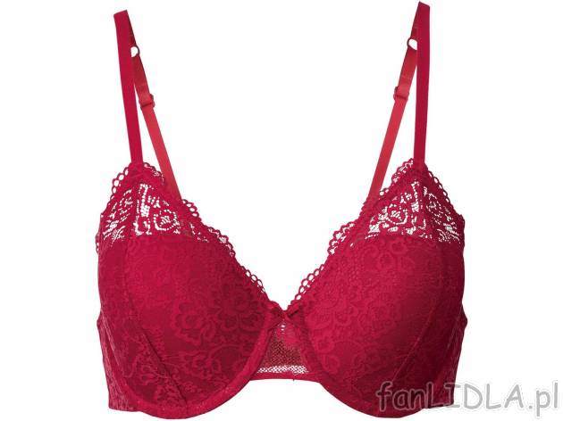 Biustonosz z koronką Esmara Lingerie, cena 22,99 PLN 
- rozmiary:&nbsp;75B, ...