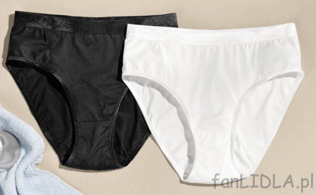 Damskie majtki sportowe slipy, cena 11,99PLN 
- boczne wstawki z siatki
- błyszcząca ...