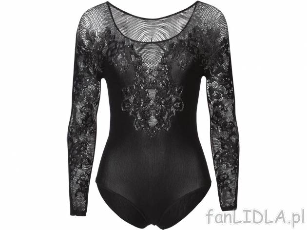 Body z koronką Esmara Lingerie, cena 29,99 PLN 
- rozmiary: S-L
- klin z zapięciem ...