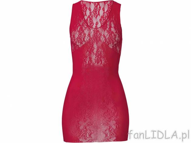 Sukienka bodystocking Esmara Lingerie, cena 29,99 PLN 
- rozmiary: S-L
- zmysłowe ...