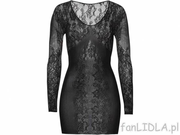 Sukienka bodystocking Esmara Lingerie, cena 29,99 PLN 
- rozmiary: S-L
- zmysłowe ...
