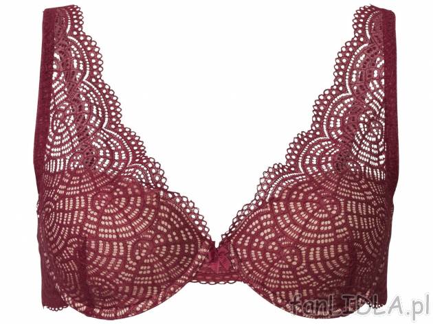 Biustonosz bralette Esmara Lingerie, cena 19,99 PLN 
- rozmiary: 75B, 80B, 80C, ...