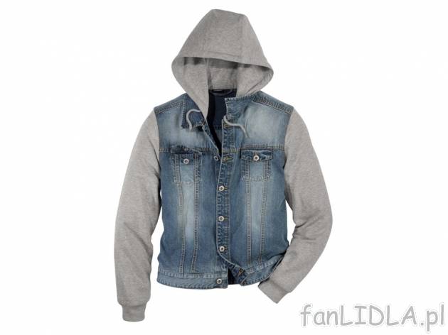 Kurtka jeansowa Livergy, cena 59,90 PLN za 1 szt. 
- materiał: 100% bawełna lub ...