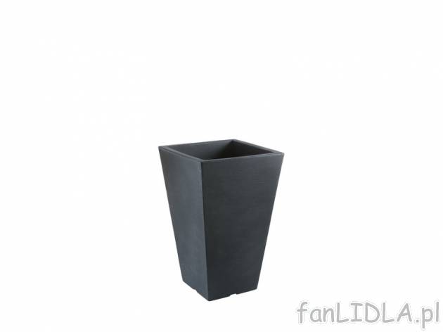Wysoka donica Florabest, cena 59,90 PLN za 1 szt. 
- odporna na niskie temperatury ...