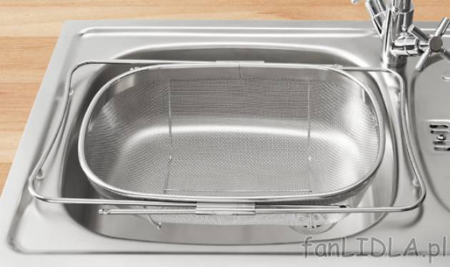 Cedzak na zlewozmywak cena 34,99PLN
- z nierdzewnej stali szlachetnej
- idealny ...