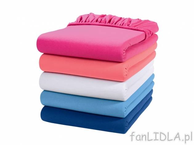 Prześcieradło na gumce 90-100 x 200 x 25 cm Meradiso, cena 24,99 PLN za 1 szt. ...