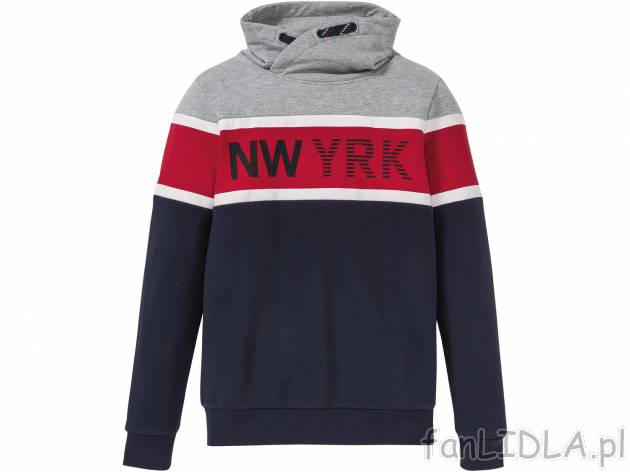 Bluza dresowa chłopięca Pepperts, cena 29,99 PLN 
- rozmiary: 146-176
- wysoka ...