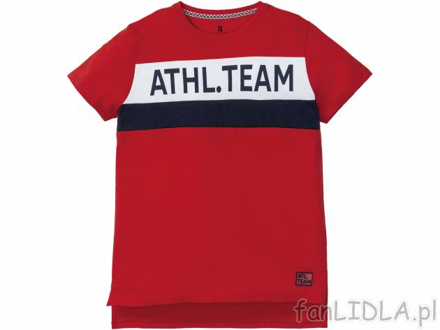 T-shirt chłopięcy z bawełny Pepperts, cena 14,99 PLN 
- rozmiary: 146-176
- 100% ...