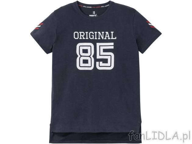 T-shirt chłopięcy z bawełny Pepperts, cena 14,99 PLN 
- rozmiary: 146-176
- 100% ...