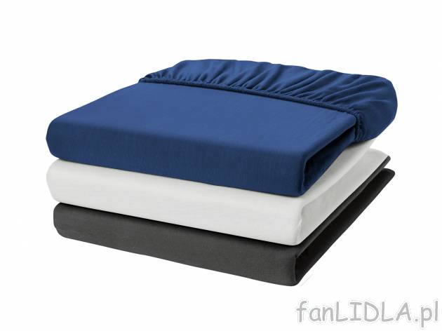 Prześcieradło z jerseyu z gumką Meradiso, cena 34,99 PLN 
140-160 x 200 cm 
- ...