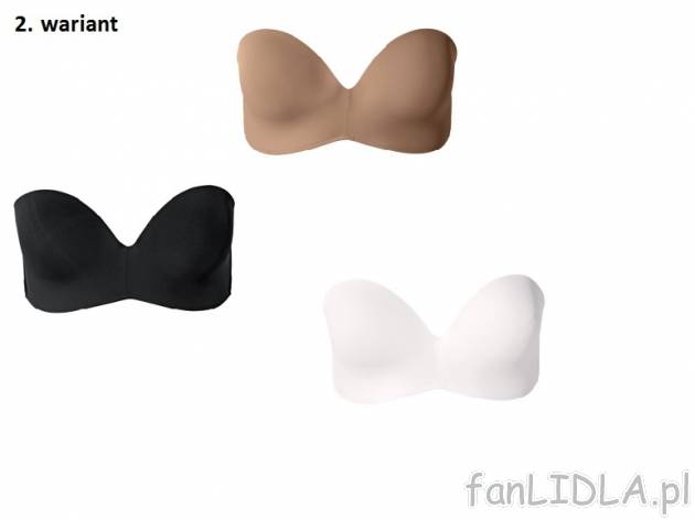 Biustonosz Esmara, cena 24,99 PLN za 1 szt. 
wszystkie biustonosze: 
- w stylu bandeau ...