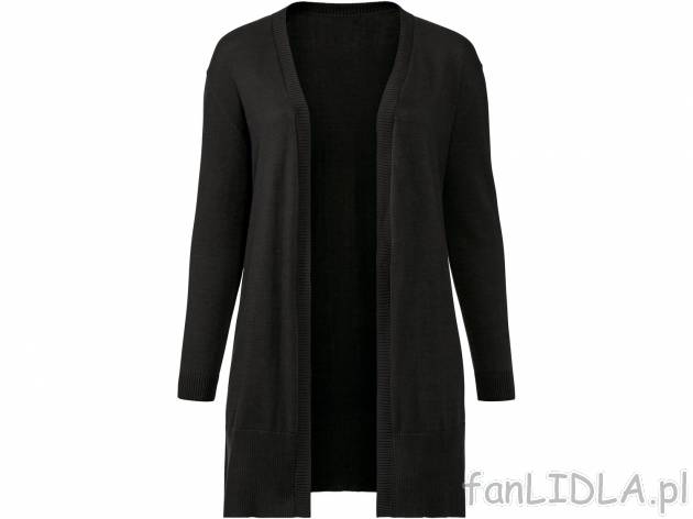 Kardigan damski z bawełny Esmara, cena 39,99 PLN 
- rozmiary: XL-3XL
- 100% bawełny
- ...