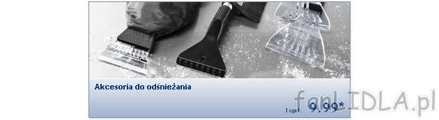Akcesoria do odśnieżania, cena 9,99PLN
