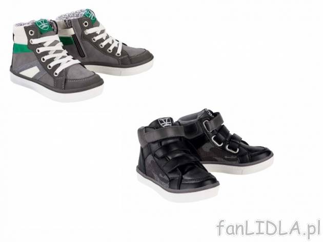 Buty dziecięce Lupilu, cena 39,99 PLN za 1 para 
- 11 wzor&oacute;w 
- rozmiary: ...