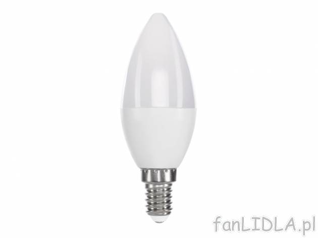 Żarówka LED , cena 11,99 PLN za 1 szt. 
- klasa energetyczna: A+
- ilość cykli ...