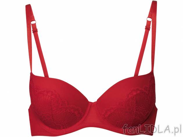 Biustonosz z koronką Esmara Lingerie, cena 23,99 PLN 
- rozmiary: 75B, 80B, 80C, ...