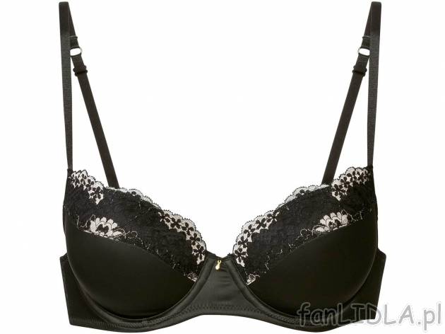 Biustonosz z koronką Esmara Lingerie, cena 23,99 PLN 
- rozmiary: 75B, 80B, 80C, ...