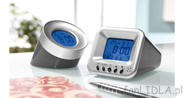 Budzik LCD sterowany radiowo, cena 21,99PLN
- automatyczne ustawianie czasu
- ...
