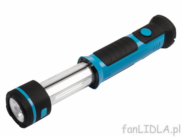 Lampa warsztatowa LED z akumulatorem Powerfix, cena 59,90 PLN 
- wielofunkcyjna ...
