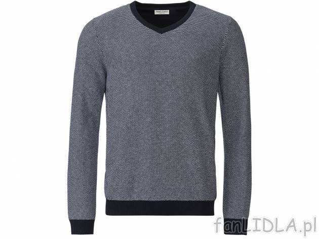 Sweter męski Nobel League Selection, cena 34,99 PLN 
- 50% bawełny, 50% poliakrylu
- ...
