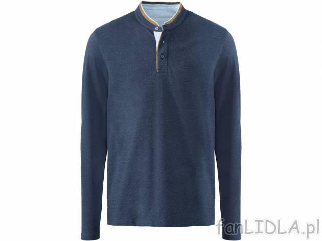 Koszulka męska z długim rękawem Livergy, cena 29,99 PLN 
- rozmiary: M-XL
- wysoka ...