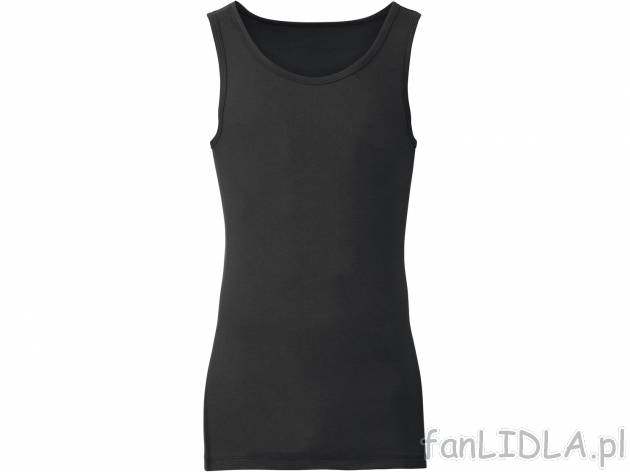 Podkoszulek męski z biobawełny Livergy, cena 12,99 PLN 
- rozmiary: M-XL
- 100% ...