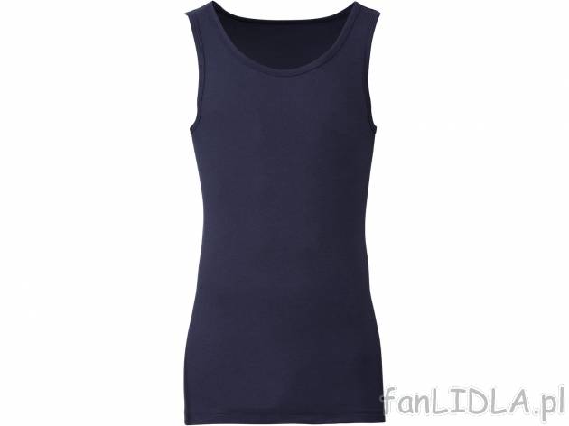 Podkoszulek męski z biobawełny Livergy, cena 12,99 PLN 
- rozmiary: M-XL
- 100% ...